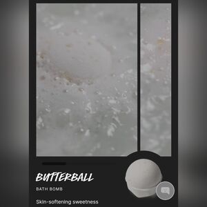 FREE W/ $50 PURCHASE Lush Butterball Bath Bomb